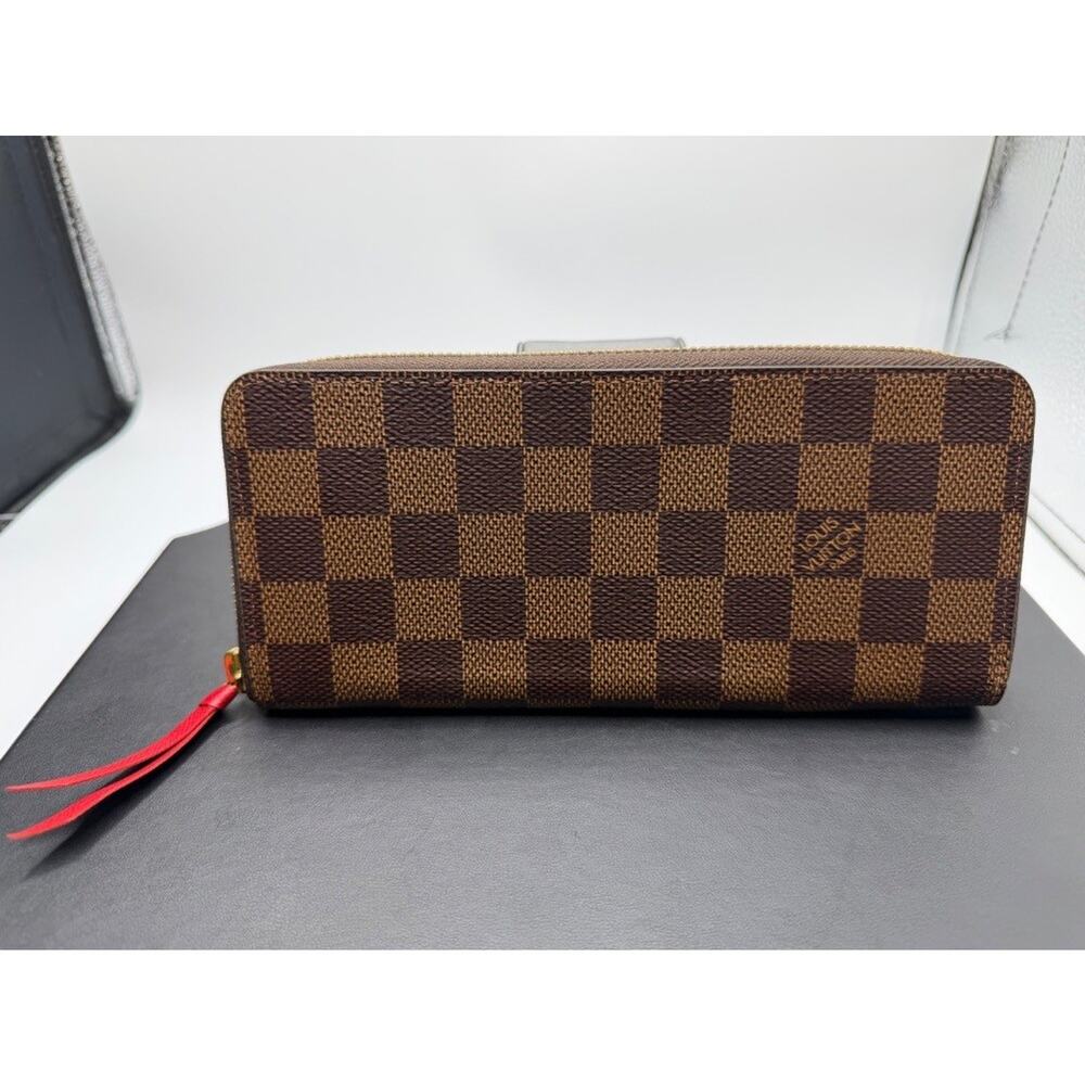 Louis Vuitton Clémence Damier Ebene Wallet SPB-MS 356908